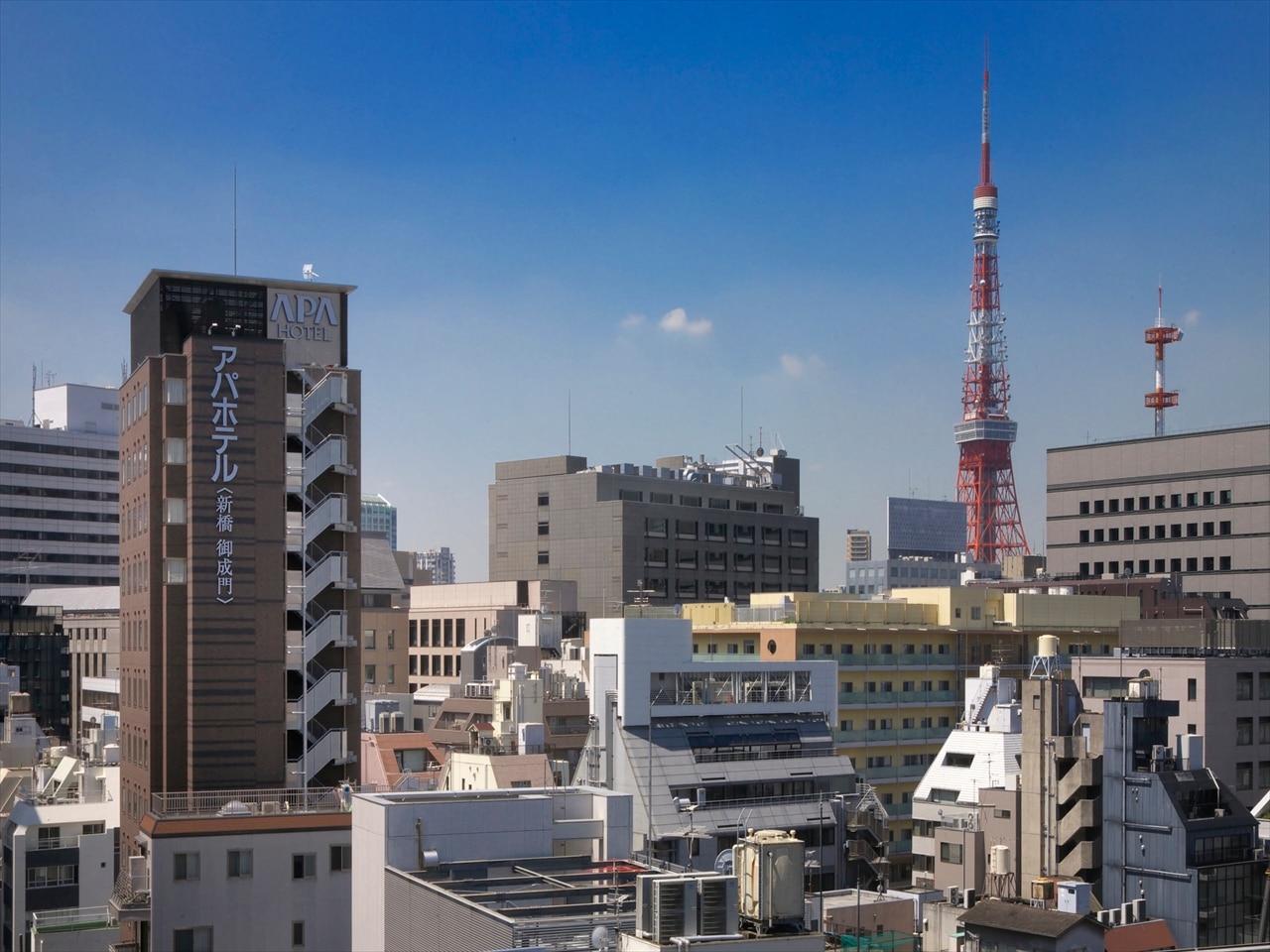 アパホテル〈新橋 御成門〉【2024年10月客室設備リニューアル】